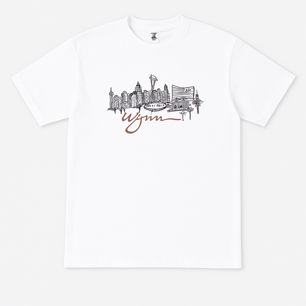 EUC AUTHENTIC OvO Las Vegas Wynn Drake October’s Very own T-Shirt XS White